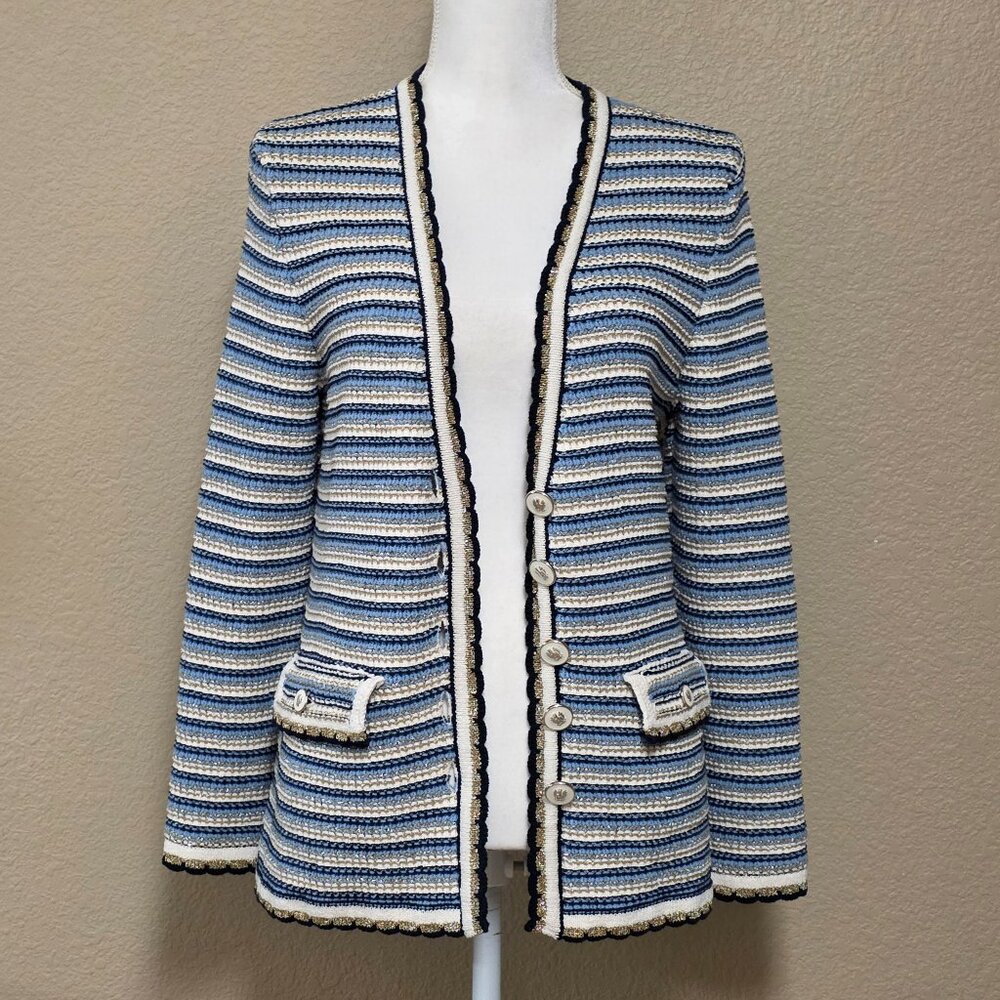 Veronica Beard Ceriani Knit Jacket - Picture 3 of 16